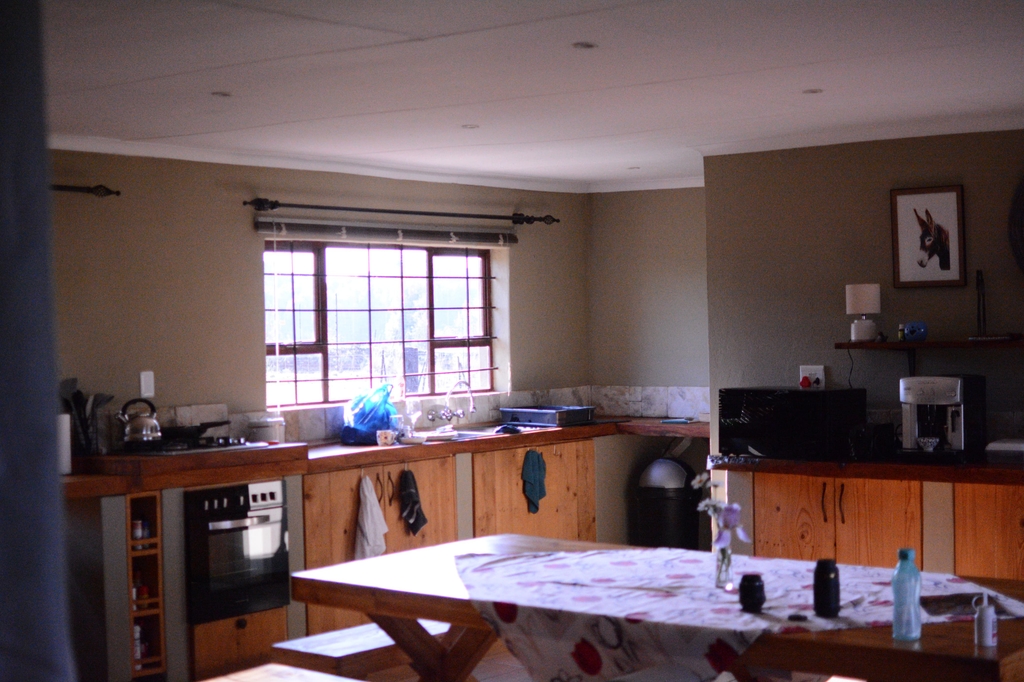 Farmhouse kitchen and dining table
